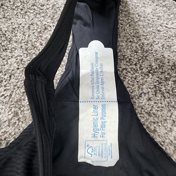 NWT Andie The Banded Cheeky Ribbed Bikini Bottom Black XXXL - Picture 8 of 8